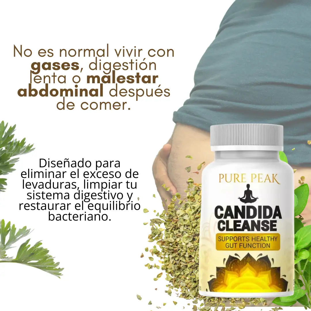 CANDIDA CLEANSE - SUPLEMENTO NATURAL