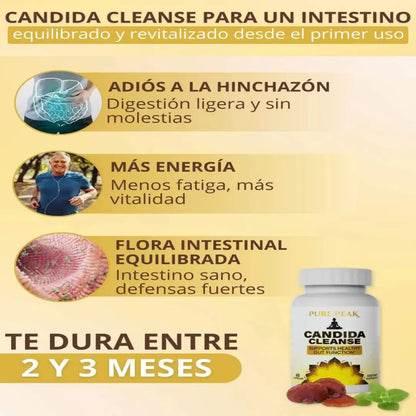 CANDIDA CLEANSE - SUPLEMENTO NATURAL